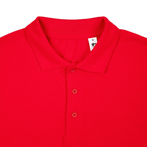 Рубашка поло мужская Adam, красная - рис 4.