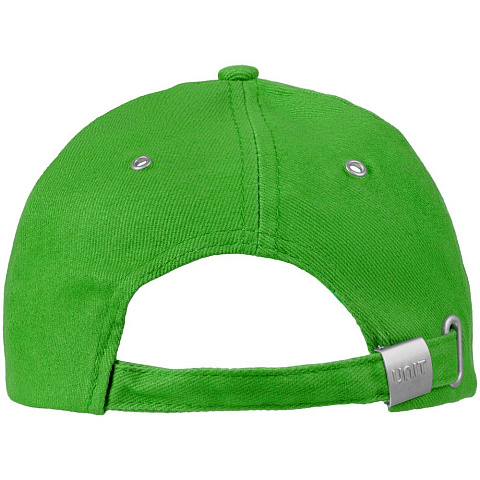 Бейсболка Unit Standard, ярко-зеленая - рис 3.