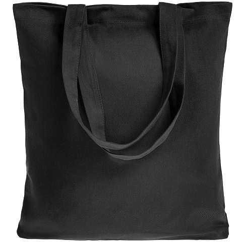 Холщовая сумка Avoska, черная - рис 3.
