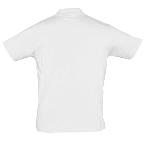 Рубашка поло мужская Prescott Men 170, белая - рис 3.