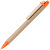 Ручка шариковая Wandy, оранжевая - миниатюра