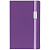 Блокнот Shall Direct, фиолетовый - миниатюра - рис 4.