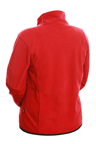 Куртка флисовая женская Sarasota, красная - рис 5.