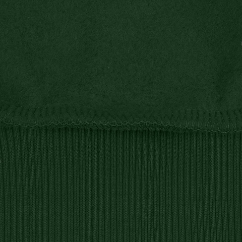 Толстовка на молнии с капюшоном Siverga Heavy 2.0, темно-зеленая - рис 5.