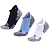 Набор из 3 пар спортивных женских носков Monterno Sport, синий, голубой и белый - миниатюра - рис 2.