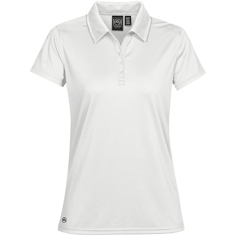 Рубашка поло женская Eclipse H2X-Dry, белая - рис 2.
