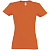 Футболка женская Imperial Women 190, оранжевая - миниатюра - рис 2.