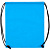 Рюкзак-мешок Manifest Color из светоотражающей ткани, синий - миниатюра - рис 7.