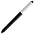 Ручка шариковая Pigra P03 Mat, черная с белым - миниатюра - рис 3.