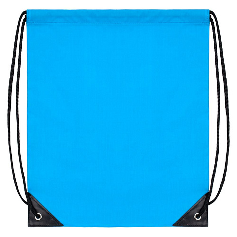 Рюкзак-мешок Manifest Color из светоотражающей ткани, синий - рис 6.