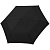 Зонт складной Carbonsteel Slim, черный - миниатюра