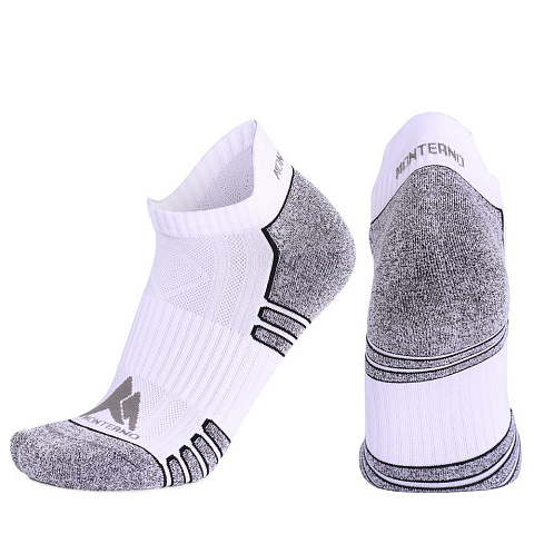 Набор из 3 пар спортивных мужских носков Monterno Sport, белый - рис 3.