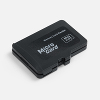 Футляр для карт памяти и SIM Multitask, черный