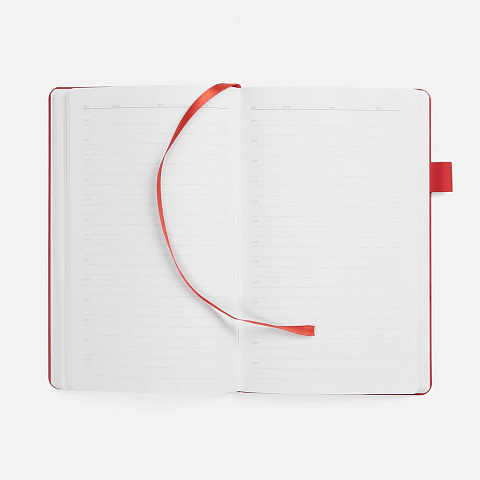 Ежедневник White Shall, недатированный, бело-красный - рис 7.