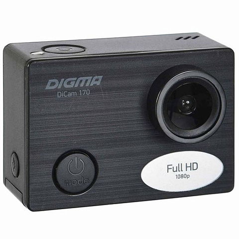 Экшн-камера Digma DiCam 170, черная - рис 3.