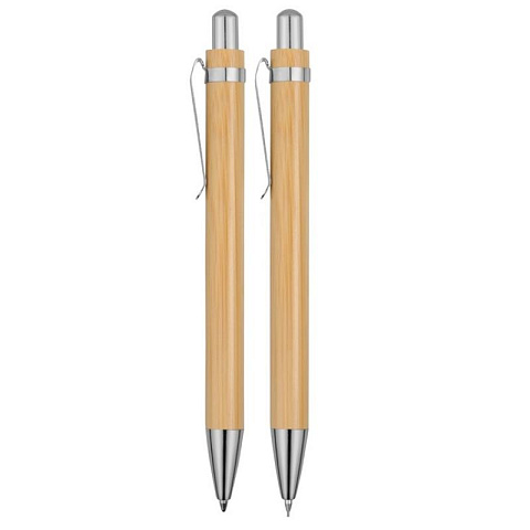 Набор из ручки и механического карандаша "Бамбук" - рис 5.