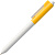 Ручка шариковая Hint Special, белая с желтым - миниатюра - рис 3.
