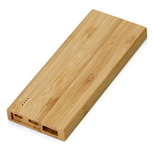 Внешний аккумулятор из бамбука "Bamboo", 5000 mAh