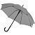 Зонт-трость Standard, серый - миниатюра