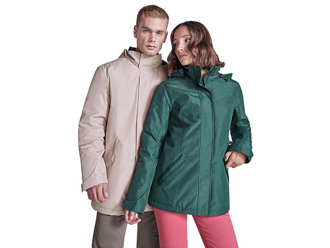 Парка утепленная America мужская, капучино - рис 7.