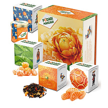 Подарочный набор с чаем и сладостями ПодариМандари (Р)