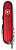 Офицерский нож Climber 91, прозрачный красный - миниатюра - рис 3.