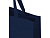 Odessa большая эко-сумка из переработанного хлопка, сертифицированного согласно GRS, плотностью 220 г/м² - Темно - синий - миниатюра - рис 4.
