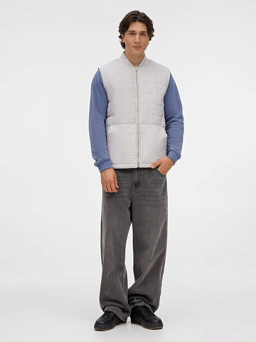 Жилет унисекс Warmbridge, светло-серый - рис 11.