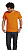 Футболка мужская с контрастной отделкой Madison 170, оранжевый/белый - миниатюра - рис 5.