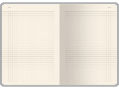 Бизнес тетрадь А5 Pragmatic, 40 листов в клетку, темно-синий - рис 5.