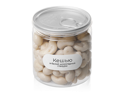 Подарочный набор c пледом, термосом, свечой и миндалем, черный - рис 8.