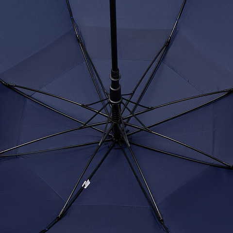 Зонт-трость Dome Double, темно-синий - рис 4.