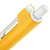 Ручка шариковая Hint Special, белая с желтым - миниатюра - рис 5.