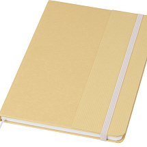 Nelida блокнот формата А5 в твердой обложке из переработанного картона - Лиловый