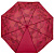 Складной зонт Gems, красный - миниатюра - рис 2.