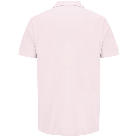 Рубашка поло унисекс Pacific, светло-розовая - рис 3.
