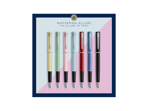 Перьевая ручка Waterman Allure Mint CT Fountain Pen - рис 6.