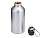 Бутылка для сублимации Hip S, серебристый - миниатюра - рис 2.