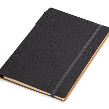 Блокнот с ручкой и набором стикеров А5 Write and stick, черный