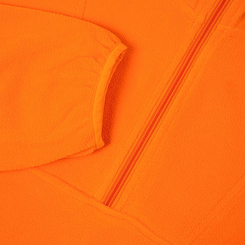 Анорак флисовый унисекс Fliska, оранжевый - рис 5.