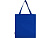 Madras эко- сумка с ластовицей из переработанного хлопка, сертифицированного согласно GRS, плотностью 140 г/м² - Ярко-синий - миниатюра - рис 3.