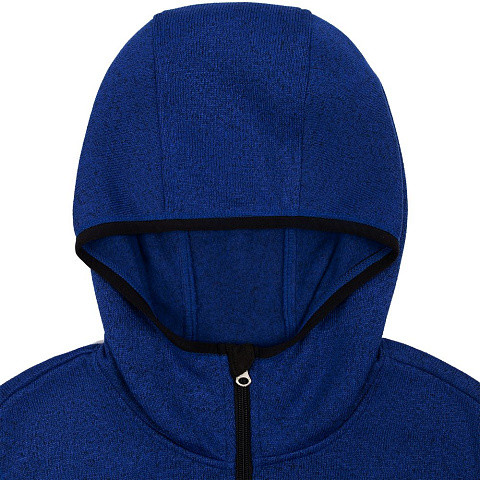 Куртка с капюшоном унисекс Gotland, синяя - рис 4.