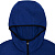 Куртка с капюшоном унисекс Gotland, синяя - миниатюра - рис 4.