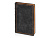 Ежедневник недатированный А5 Royal, черный с бронзовым срезом - миниатюра