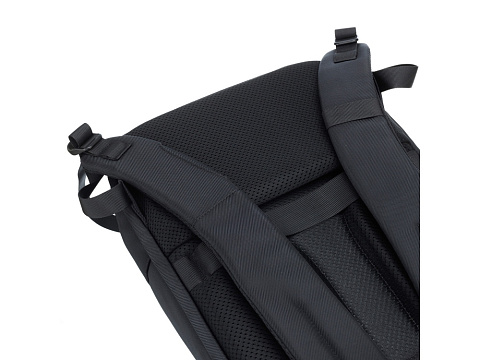 Рюкзак TORBER VOYAGE с отделением для ноутбука 17'', черный, полиэстер 900D, 31х17х44 см, 18 л - рис 6.