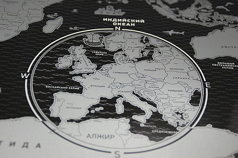 Скретч карта мира black - рис 4.