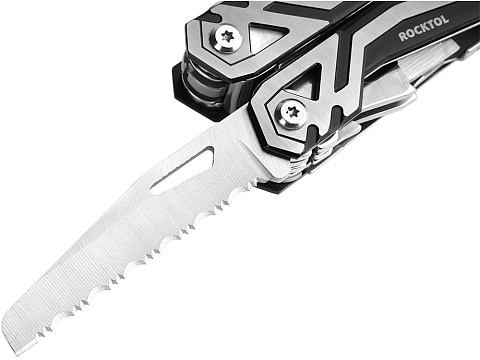 Мультитул Rocktol 21 в 1 с пружинными плоскогубцами, нержавеющая сталь, нейлоновый чехол - рис 4.