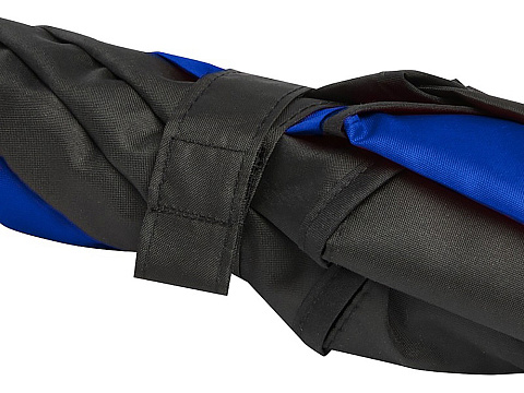 Джефф 30-дюймовый ветрозащитный зонт-трость, королевский синий/черный - рис 5.