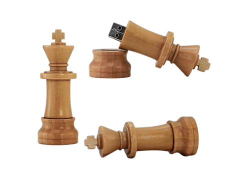 Флешка Ферзь на 64 Гб, натуральный - рис 4.