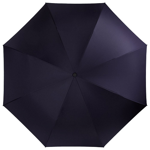 Зонт наоборот Style, трость, темно-синий - рис 4.